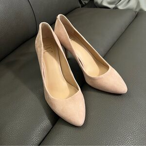 INC Suede Pumps